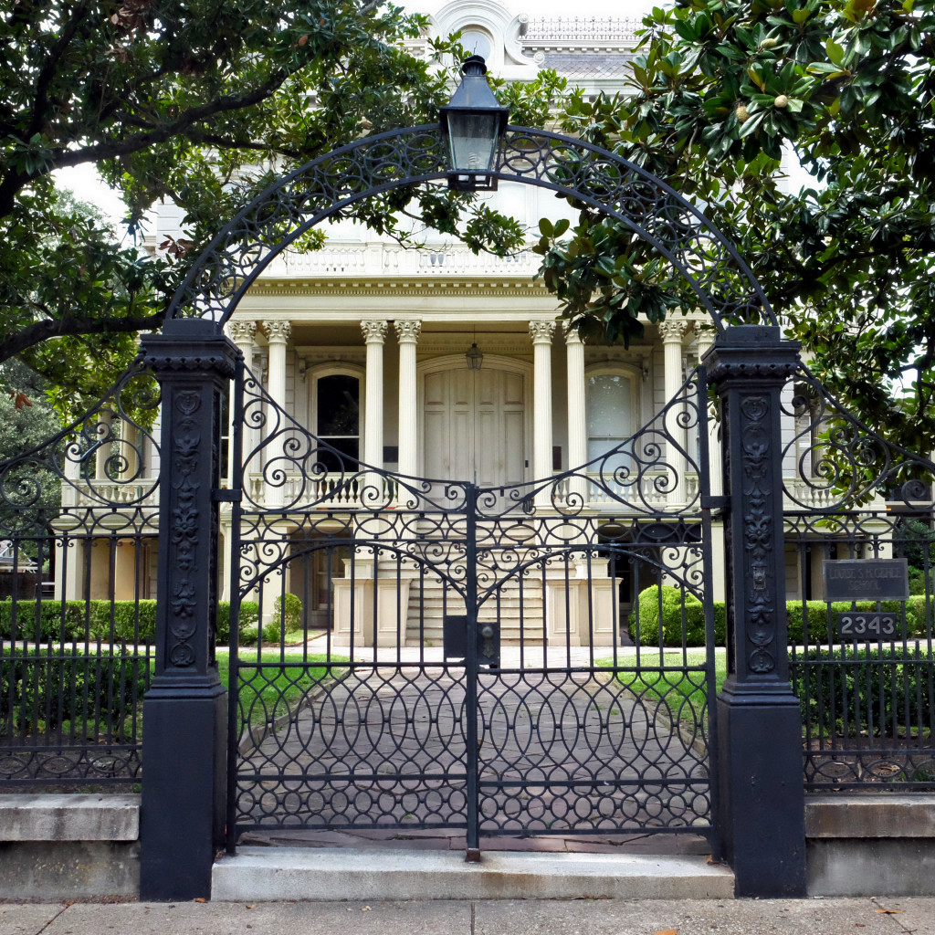 mansion in the Garden District, New Orleans